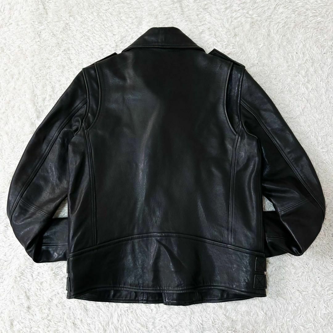 DIESEL - 美品 DIESEL L-Garrett ラムレザー ダブルライダース