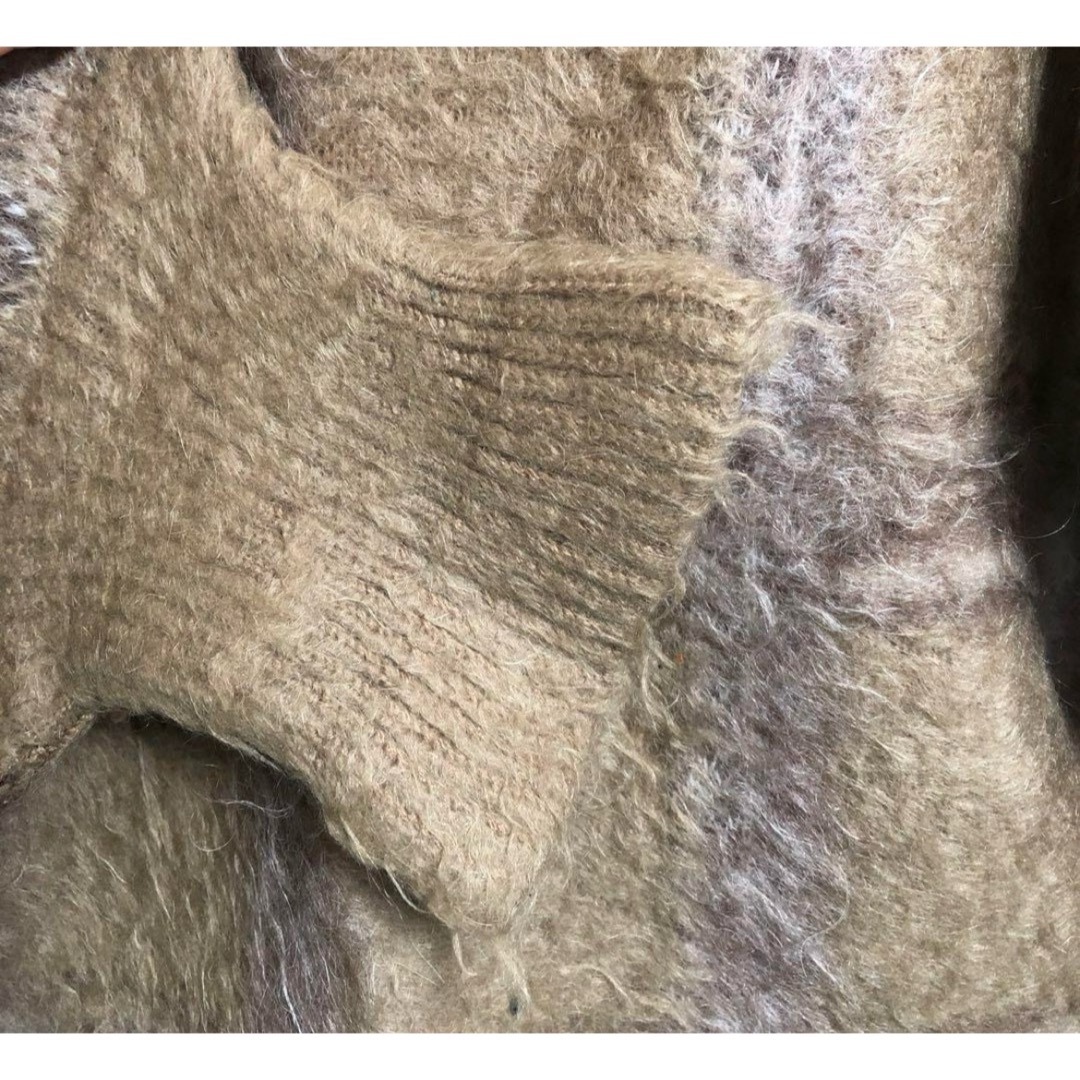 Ameri VINTAGE - アメリヴィンテージ MOHAIR STRANGE CHECK KNITの通販