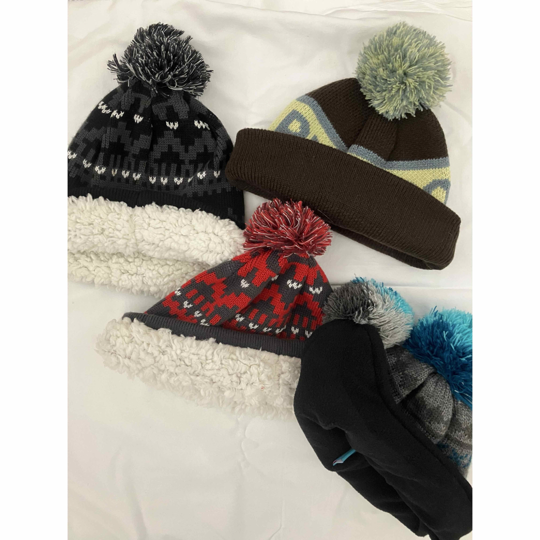 BURTON - Burtonまとめて ビーニー ニット帽 ビンテージ ボンボンの