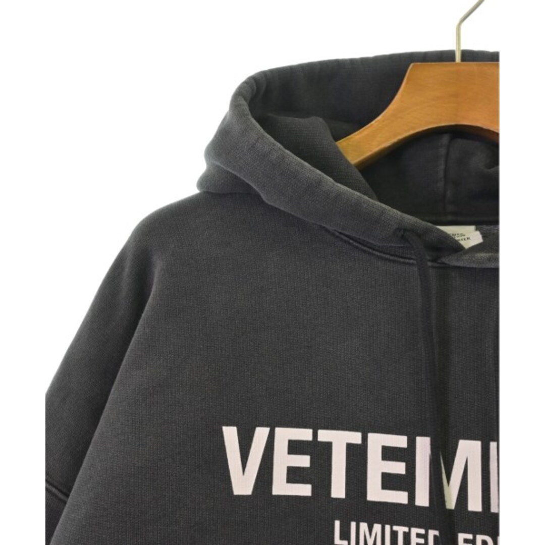 VETEMENTS - VETEMENTS ヴェトモン パーカー XS グレー 【古着】【中古