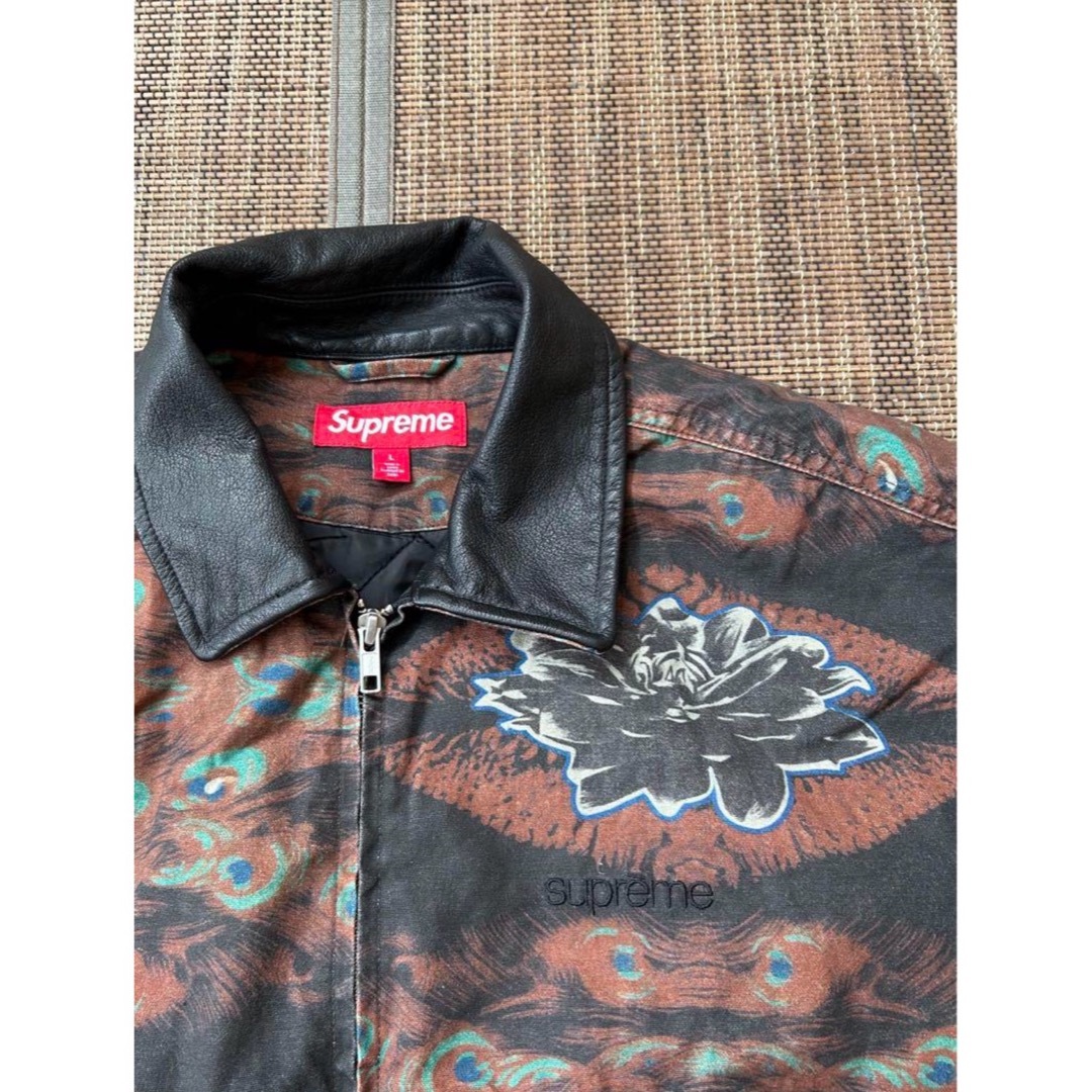 Supreme - Supreme Leather Collar Utility Jacket Lの通販 by GYN's