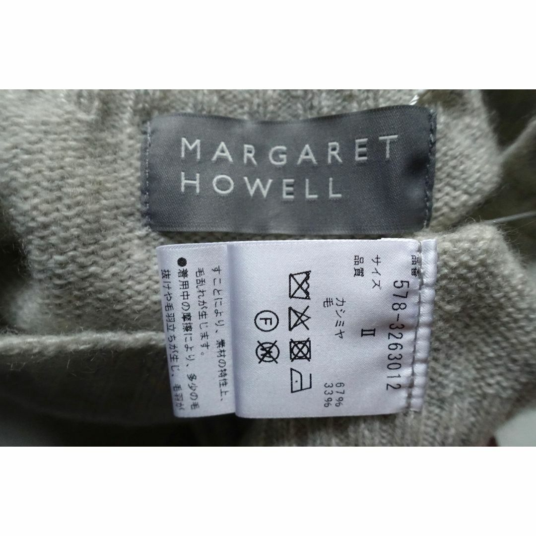 MARGARET HOWELL - 2023 美品マーガレットハウエル☆カシミヤ ウール