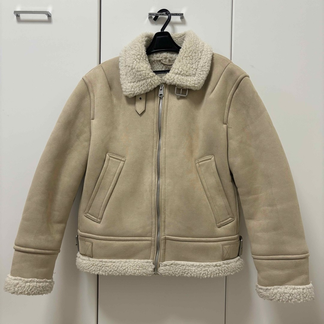 ZARA - ZARA ムートンジャケットの通販 by NM'sshop｜ザラならラクマ