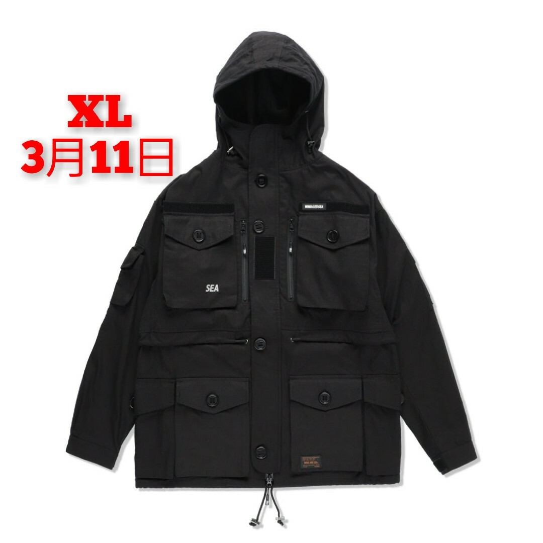 S_E_A VOODOO TACTICAL JACKET / BLACK
