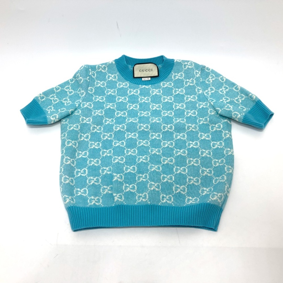 GUCCI - グッチ GUCCI GGジャガード 629456 20AW 半袖 ニット トップス