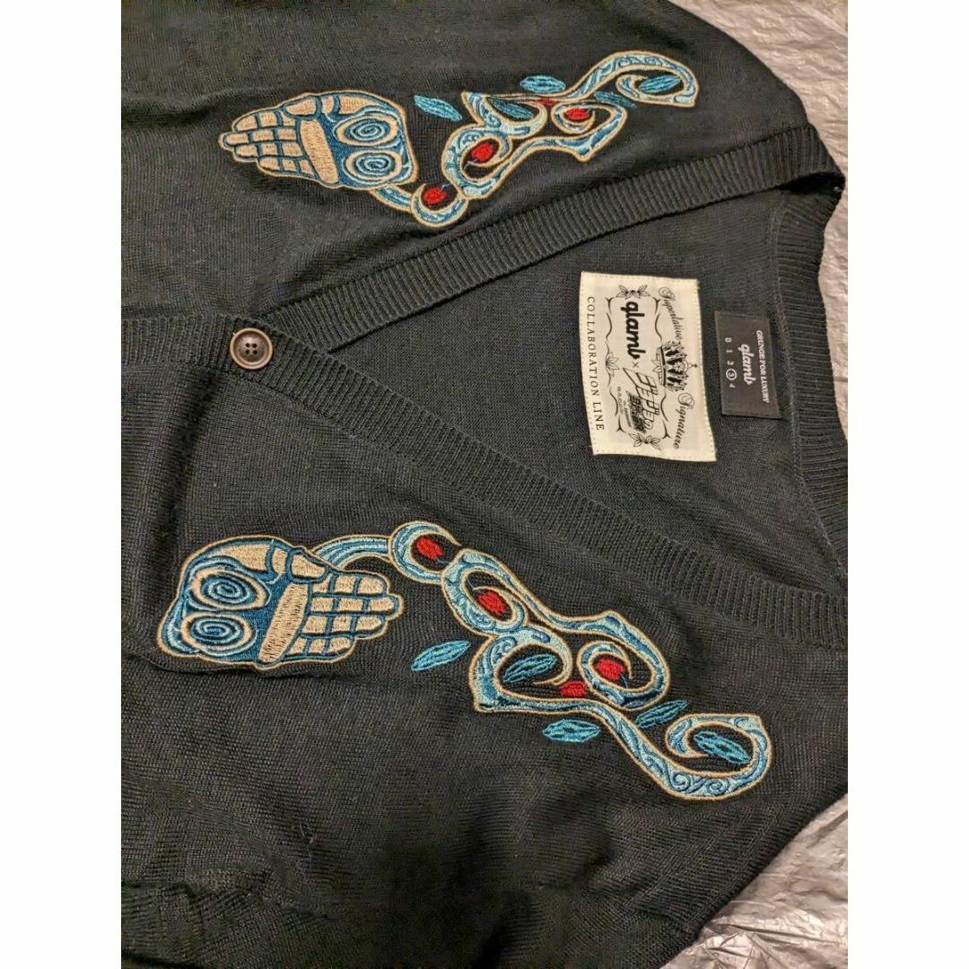 glamb - glamb × ジョジョ カーディガン ハイエロファントグリーン 3