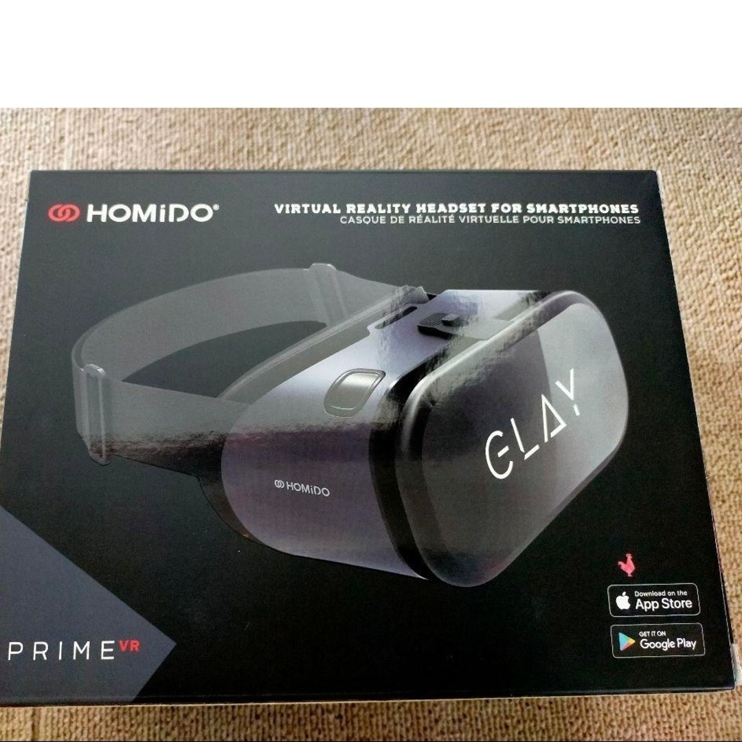 GLAYオリジナルロゴ VRゴーグル HOMiDO PRIME