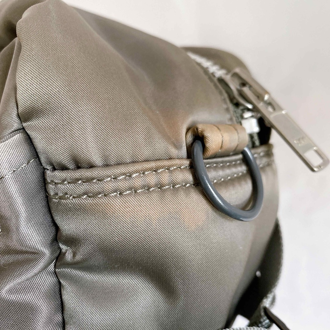 PORTER - 希少 PORTER ポーター タンカー 2WAYウエストバッグ シルバー