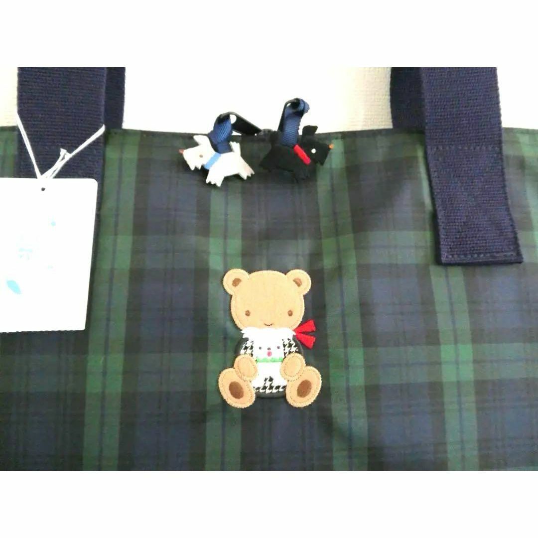 familiar - 💞ファミリア💞マザーズバッグ ブラックウォッチ ギフト袋