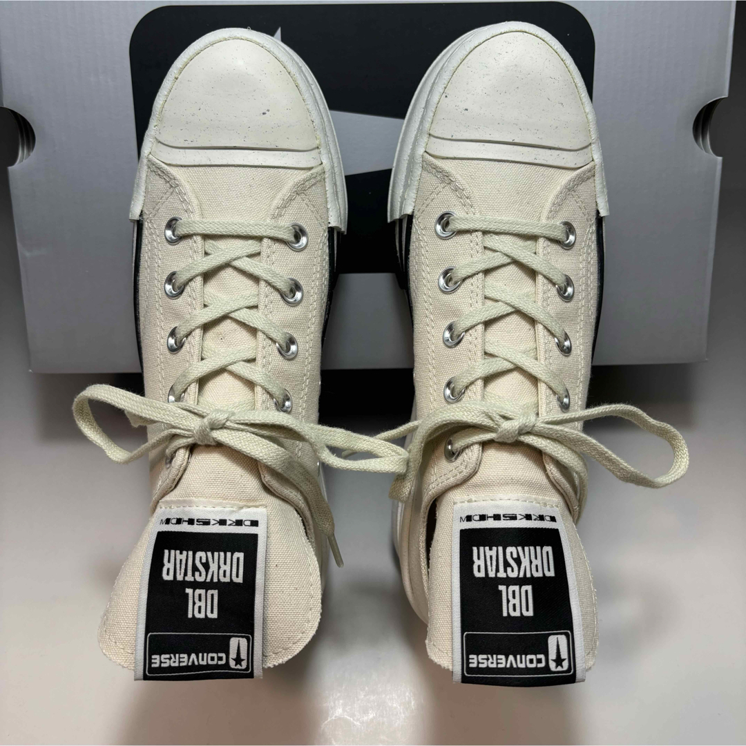 Rick Owens - RickOwens DRKSHDW×CONVERSE 24.5cm 白の通販 by チョコ
