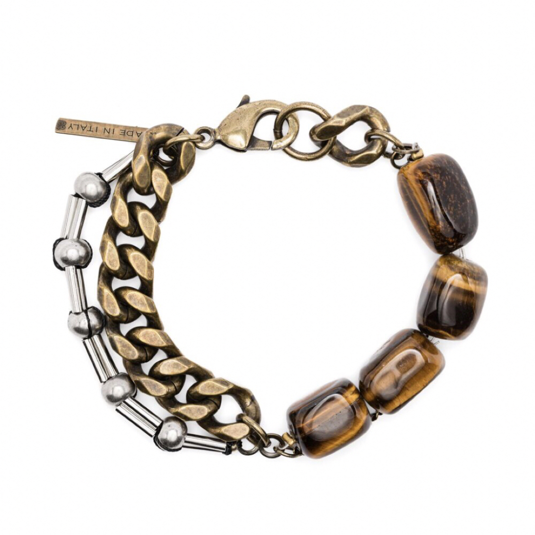 DRIES VAN NOTEN - DRIES VAN NOTEN/Stone chain braceletの通販 by