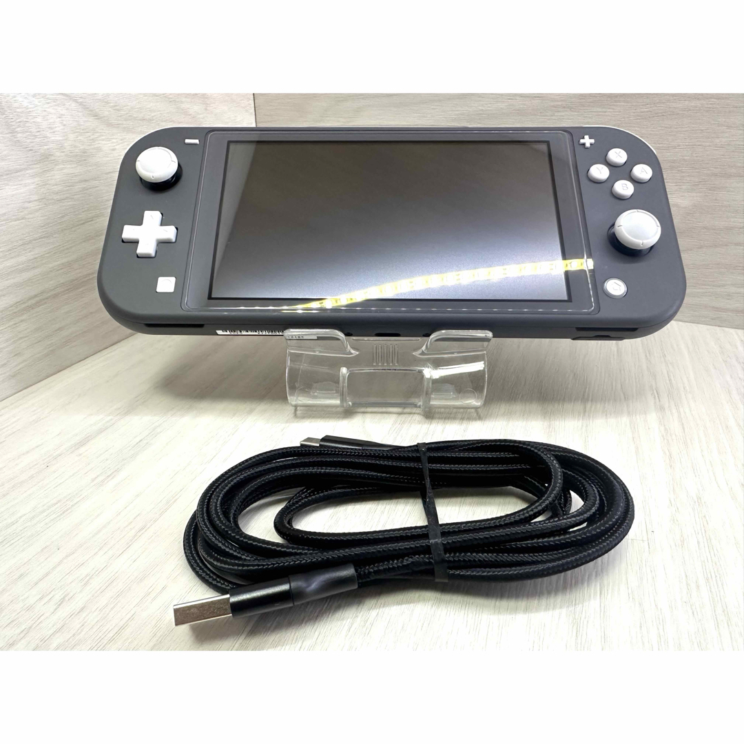 動作良好】Switch Lite グレースイッチライト 本体 USBケーブル Amazon