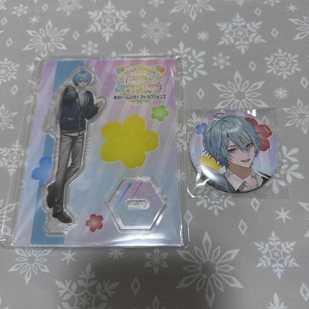 にじさんじ 東京ドームシティ TDCA アクリルスタンド 缶バッジ 渚