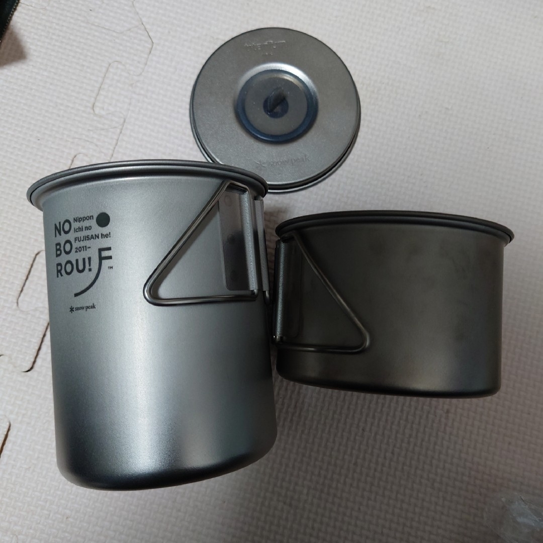 snowpeak 東北の高校生の富士登山 限定 ソロセットチタンSnow Peak