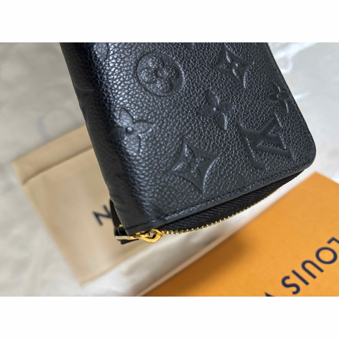 LOUIS VUITTON - ヴィトン アンプラント ジッピー長財布 黒の通販 by