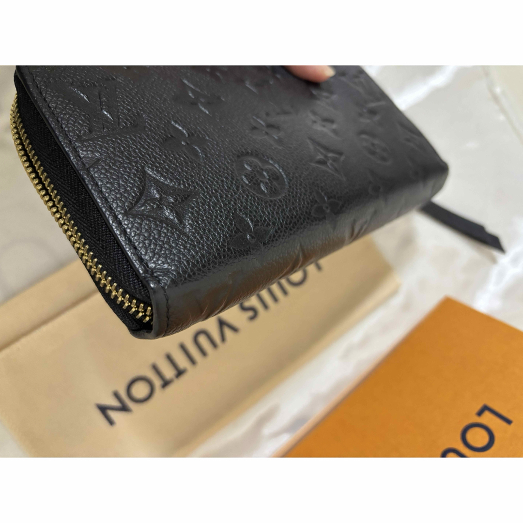 LOUIS VUITTON - ヴィトン アンプラント ジッピー長財布 黒の通販 by