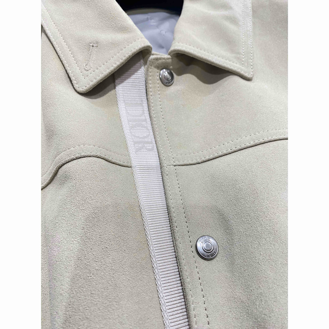 DIOR HOMME - 1回定価60万 ディオール 24SS テープロゴ 高級スエード