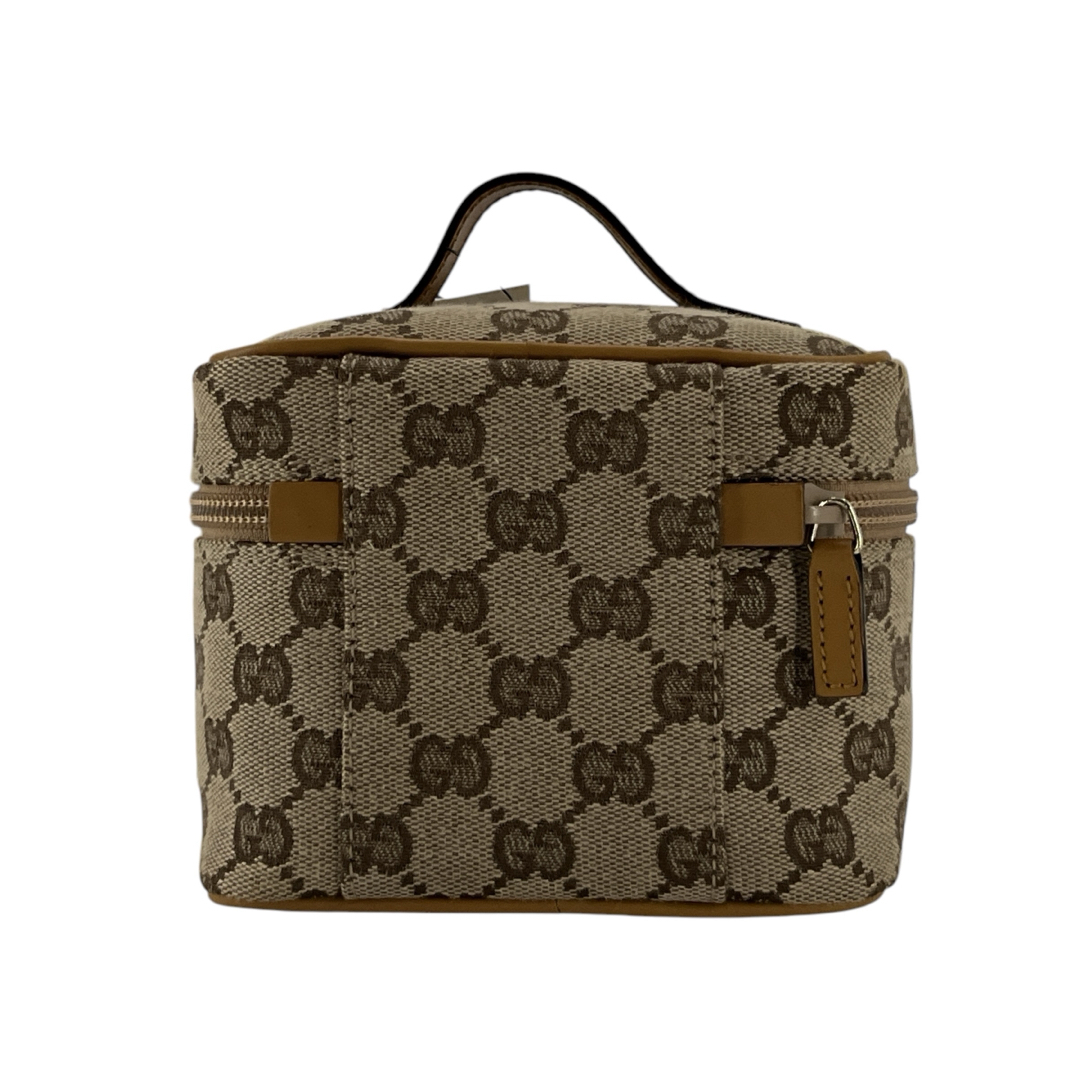 GUCCI - タグ付 未使用品 グッチ バニティバッグ GGキャンバス 化粧