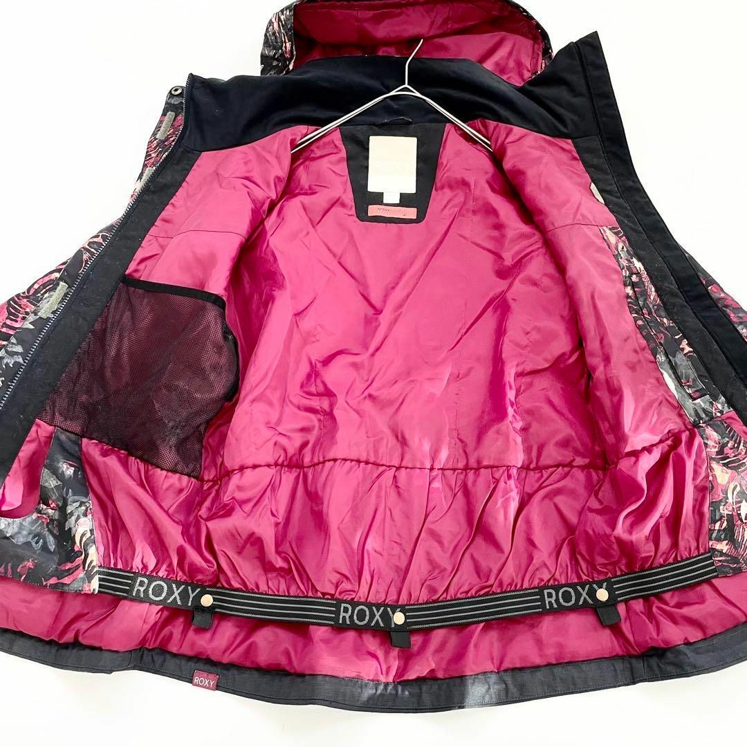 Roxy - 4473【美品】ROXY スノボウェア レディース 花柄 ジャケット