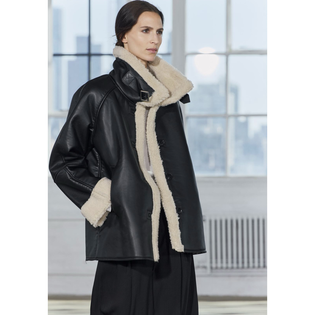 ZARA - ZARA リバーシブルフェイクレザージャケット 新品未使用 XSの