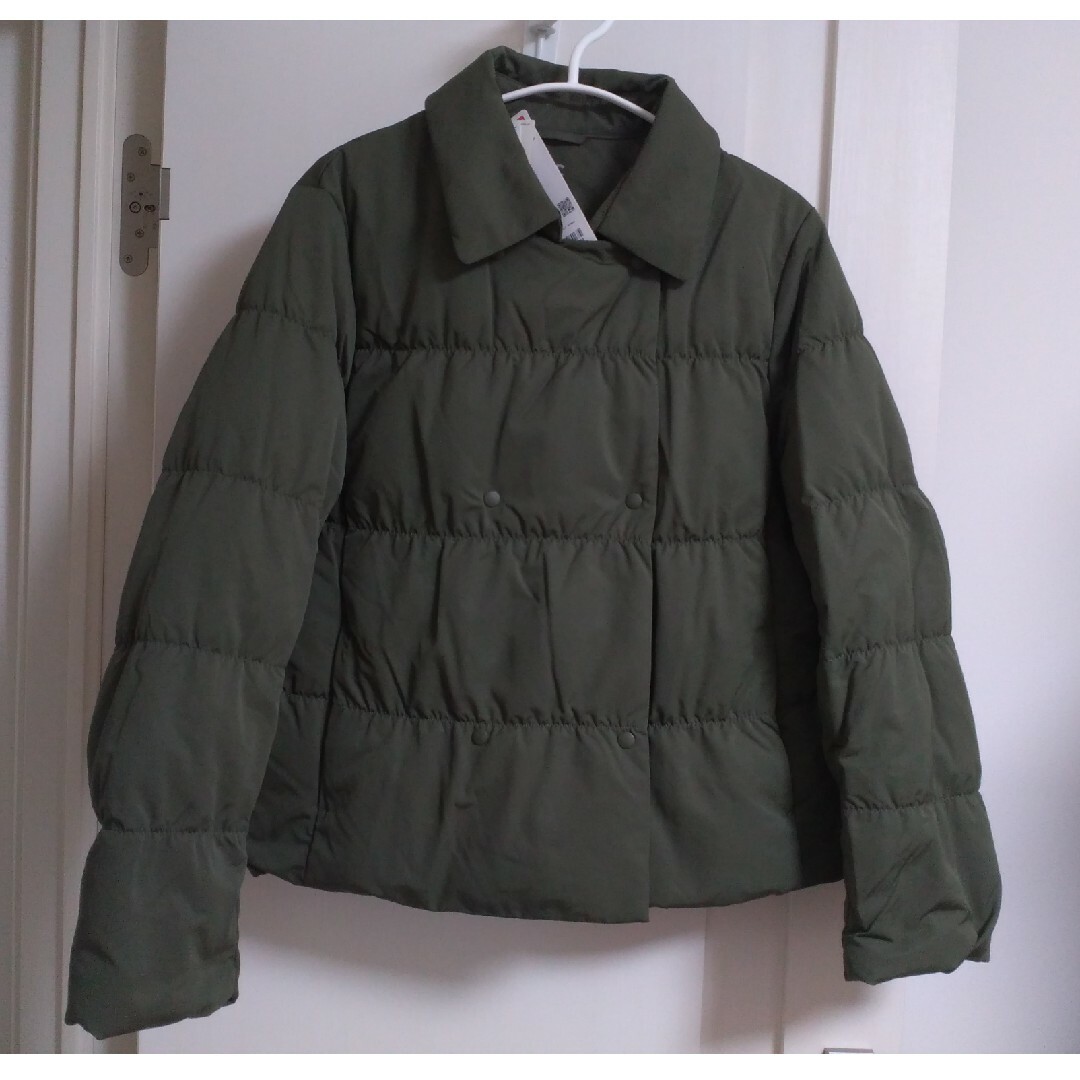 UNIQLO - 新品 ユニクロC ダウンショートジャケットXL カーキ GUの通販