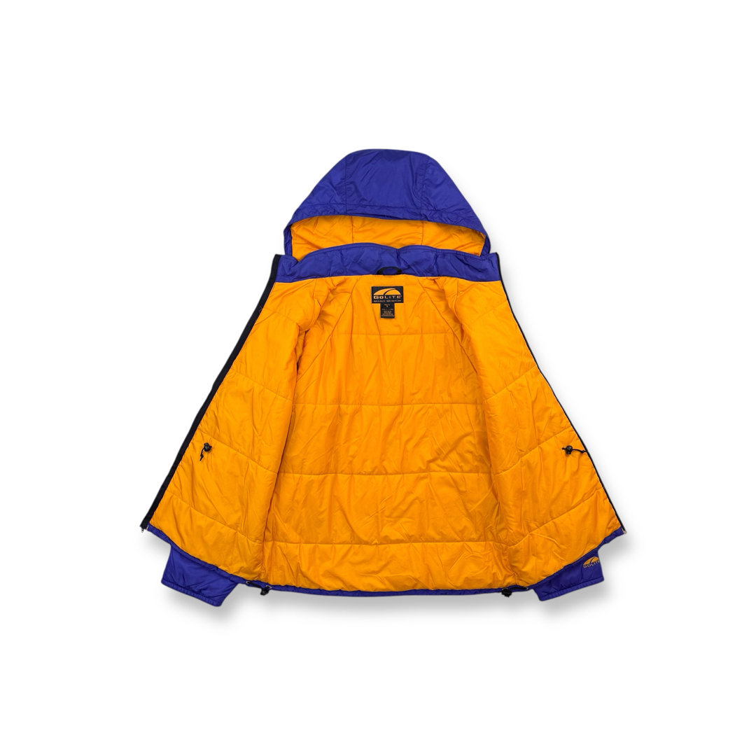 GoLite - 90s GO LITE COAL ゴーライト パフフーディー パファー 中綿