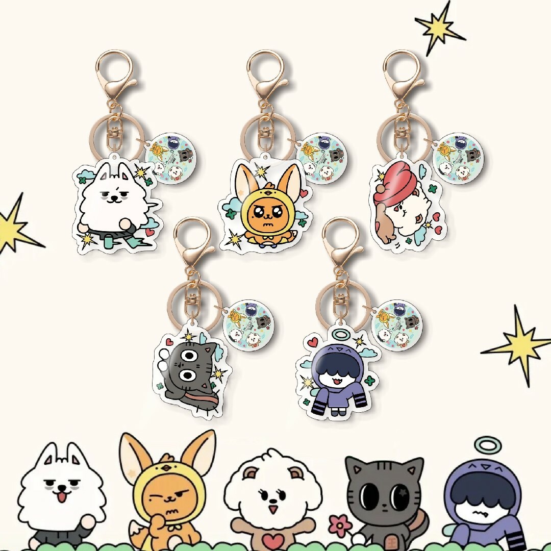 TOMORROW X TOGETHER - TXT プルバトゥ チェヨンモン 2Pキーホルダー