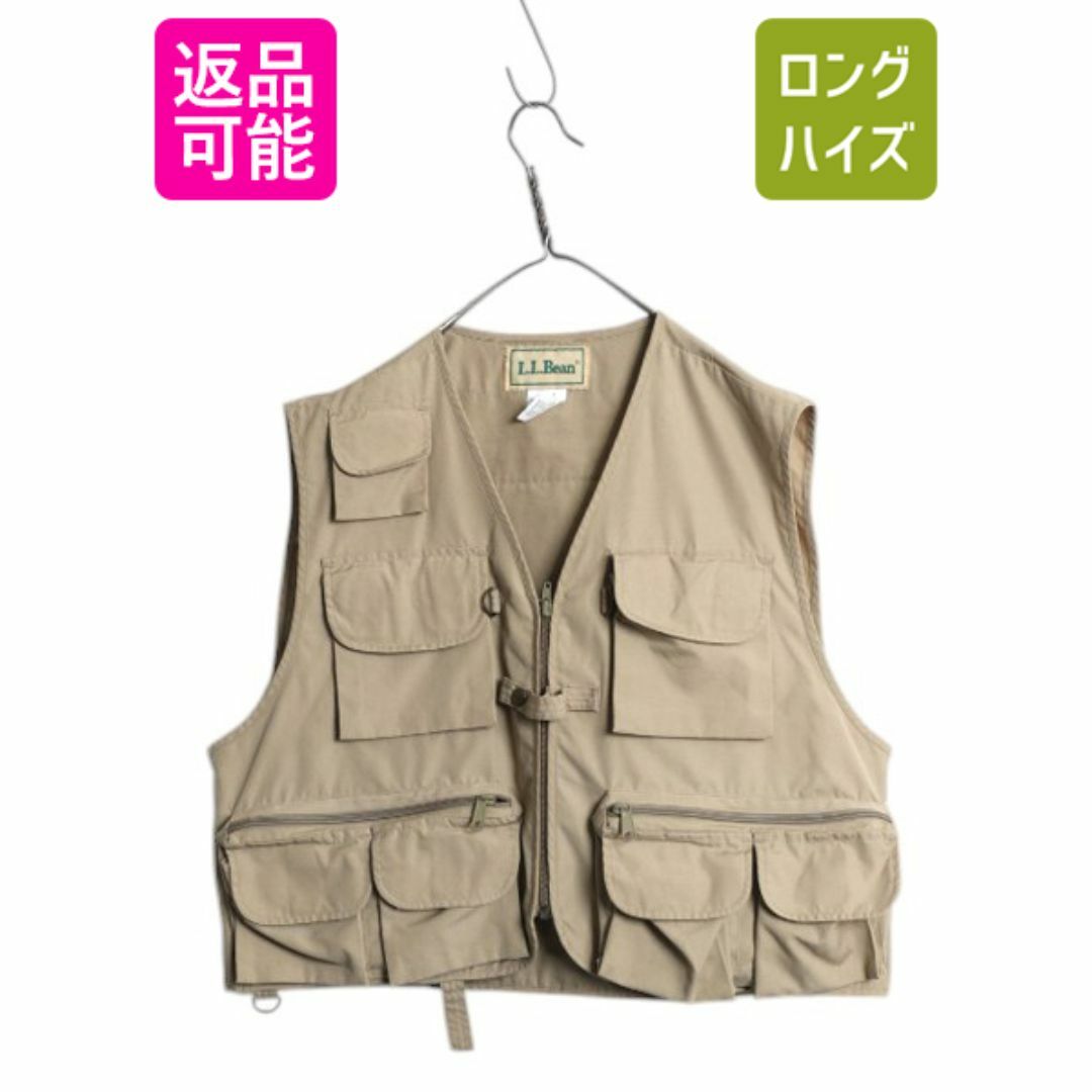 L.L.Bean - 90s エルエルビーン フィッシング ベスト メンズ L 古着