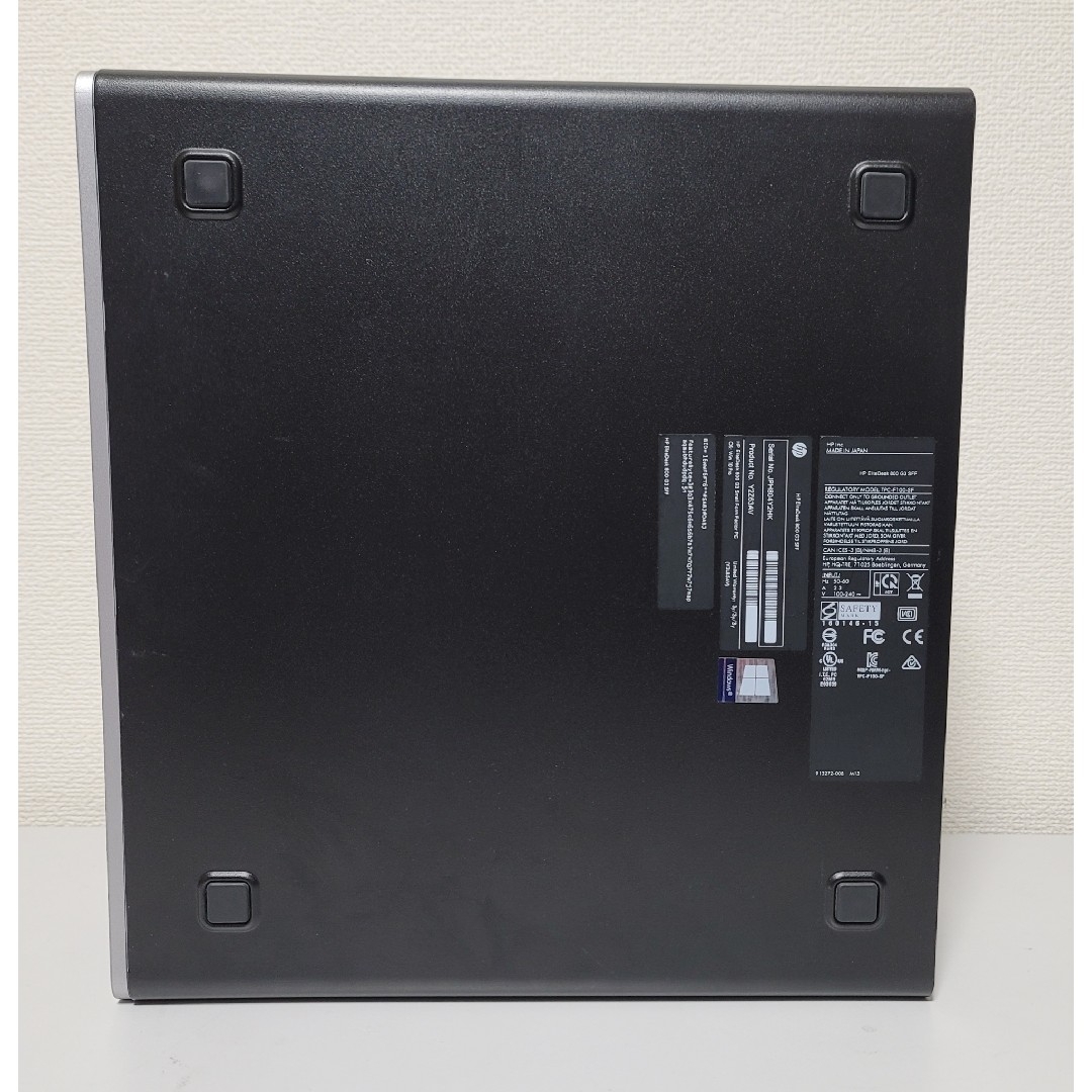 値下げ美品 HP EliteDesk 800 G3 SFF i7/8GB/グラポの通販 by ナカムラ