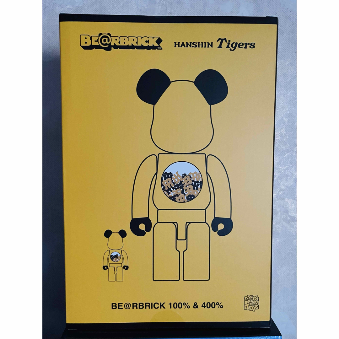 BE@RBRICK - 【新品】BE@RBRICK × 阪神タイガースコラボ 100％ ＆ 400