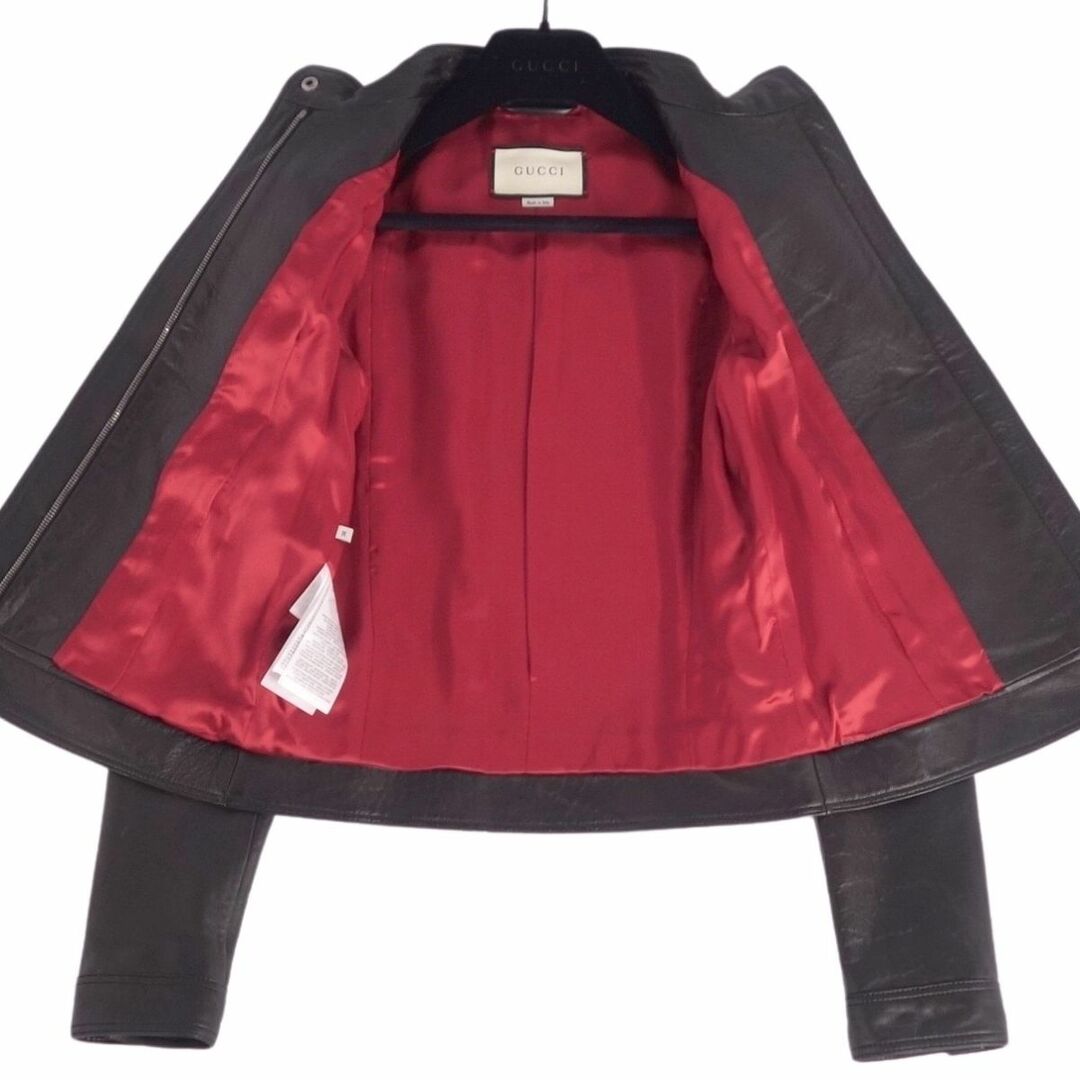 GUCCI - 極美品 グッチ GUCCI ジャケット レザージャケット ライダース