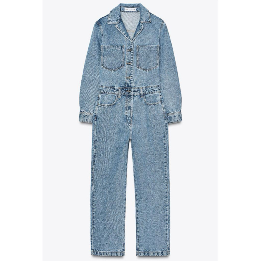 ZARA - 未使用 ザラ ZARA デニム オールインワン ジャンプスーツの通販