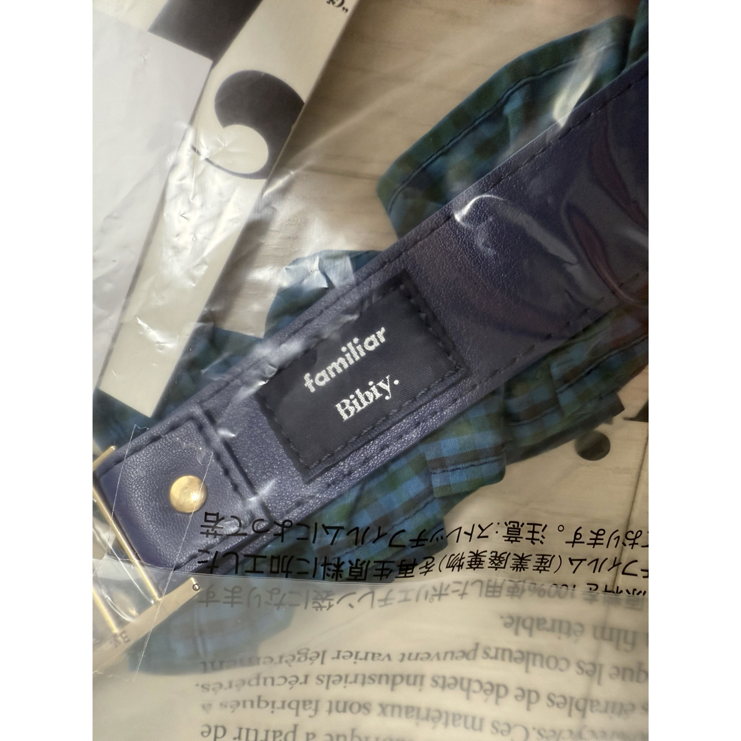 ファミリア Bibiyコラボ ハンドストラップ XB ファミリア Bibiyコラボ