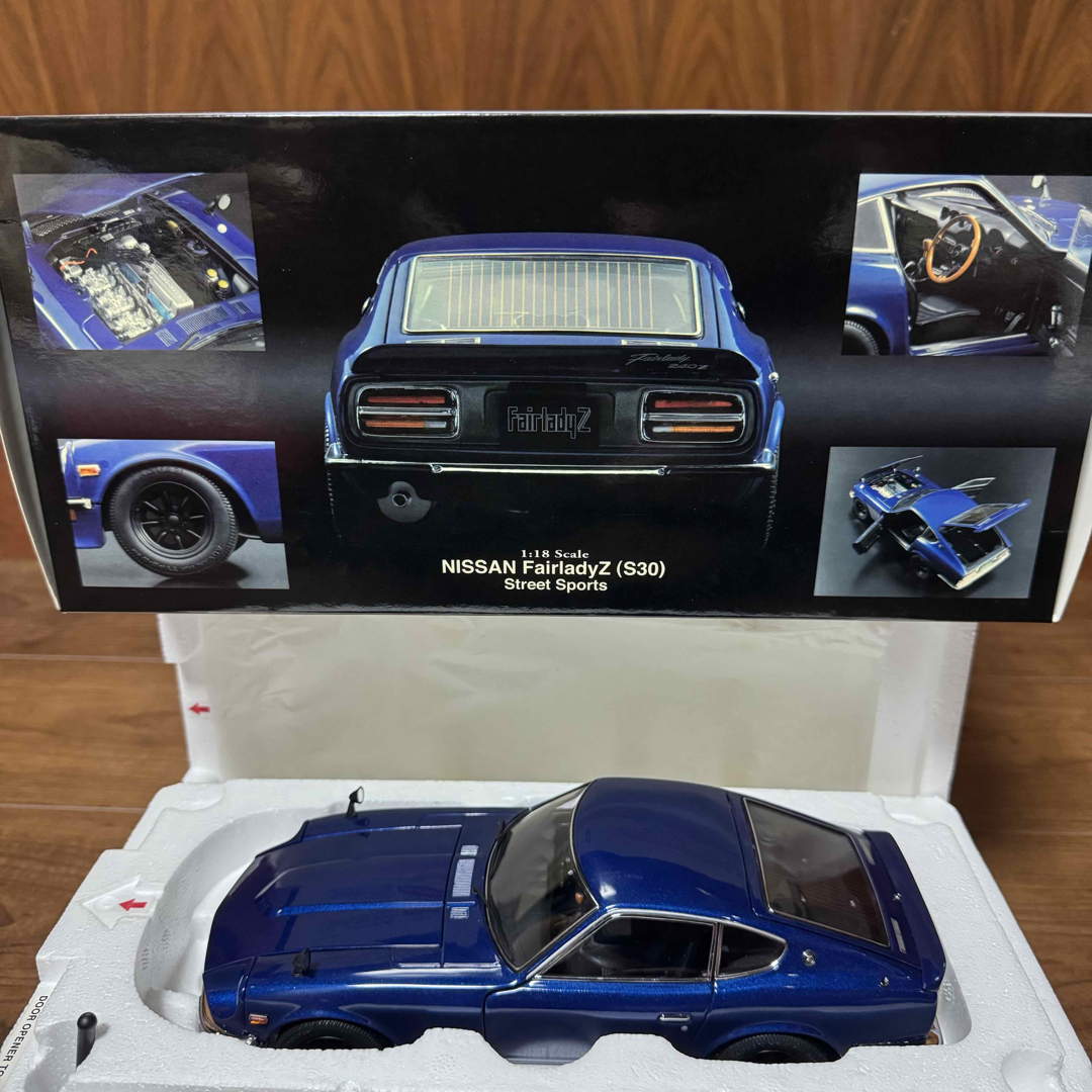 京商 - 絶版未展示品 京商 1/18 フェアレディZ S30 Street Sportsの