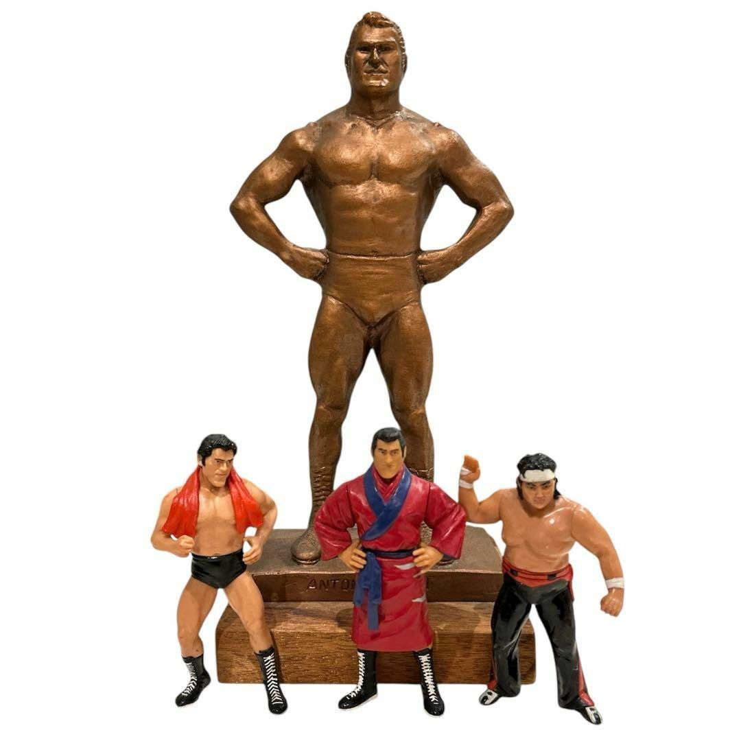 コ*ジ様 2☆闘魂SHOP 燃える闘魂 アントニオ猪木 フィギュア(NWF ベル