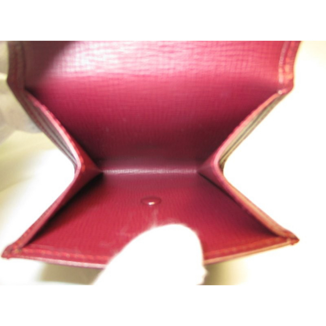 Cartier - 未使用品 カルティエ コインケース レザー ボルドー 本物の