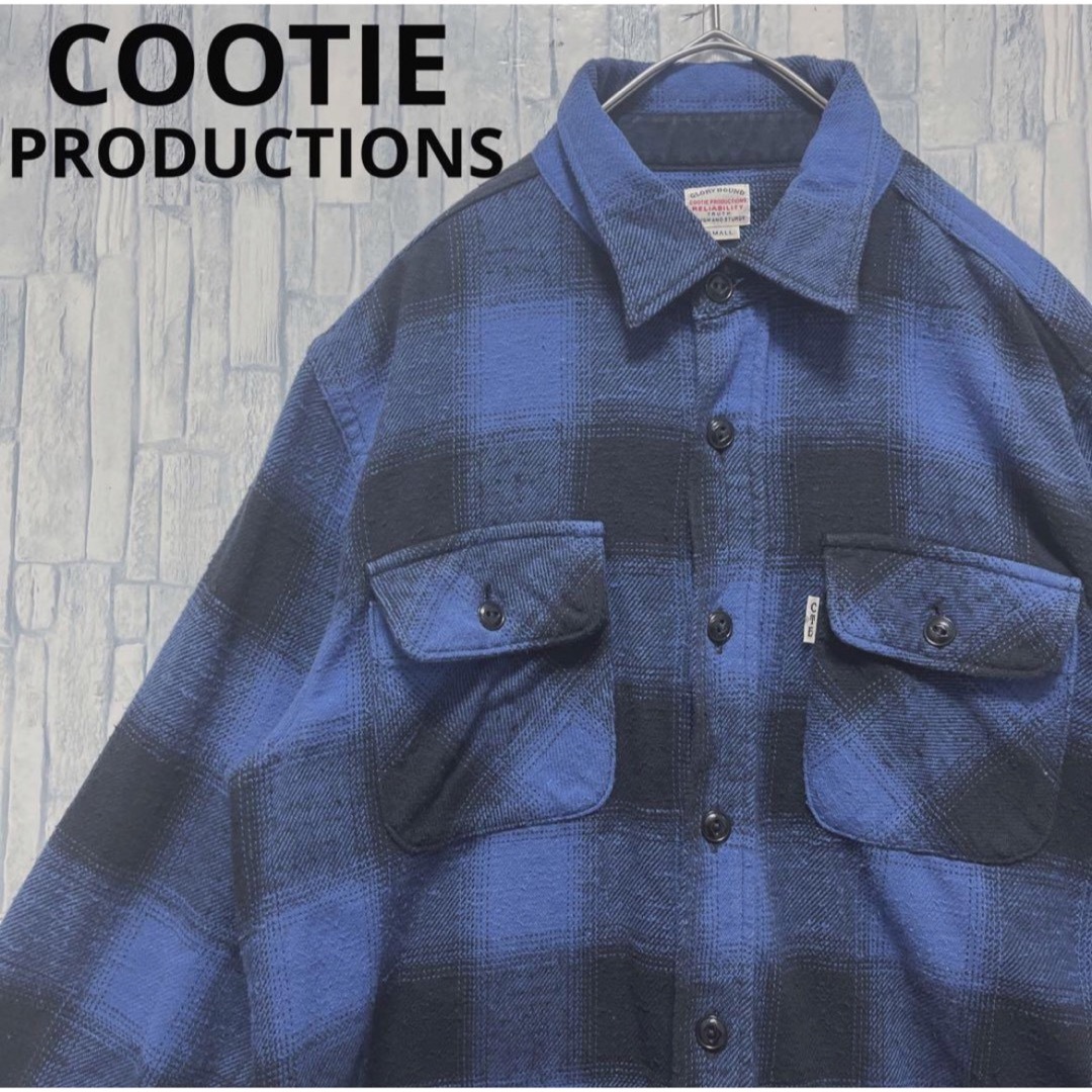 COOTIE - クーティープロダクションズ 長袖 オンブレチェック