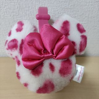ディズニー パールつきヒョウ柄耳あて ミニー イヤーマフ ヒョウ柄