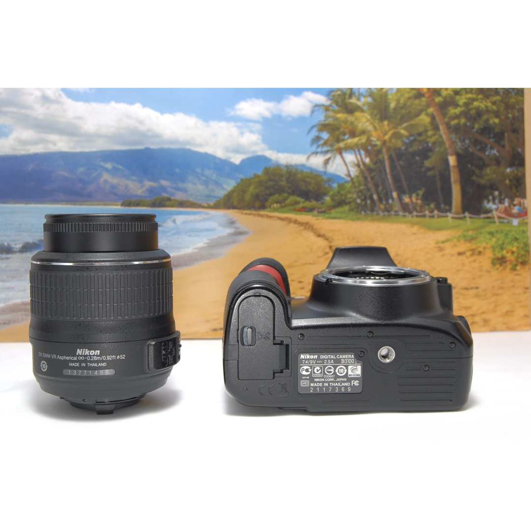 Nikon D3100❤ダブルレンズ❤スマホ転送OK❤動画OK❤初心者におすすめ