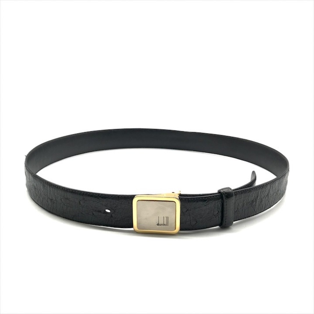 Dunhill - 良品 Dunhill ダンヒル オーストリッチ レザー ベルト 服飾