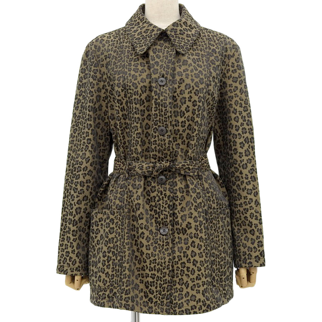 FENDI - 【本物保証】 超美品 フェンディ FENDI ヒョウ柄 ジャケット