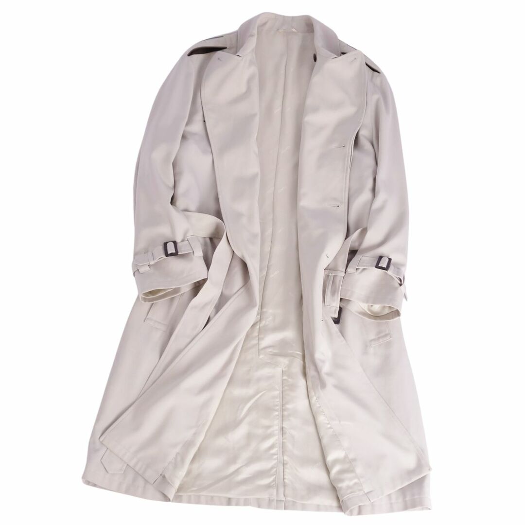 HERMES - エルメス HERMES コート ベルト付き シングル トレンチコート