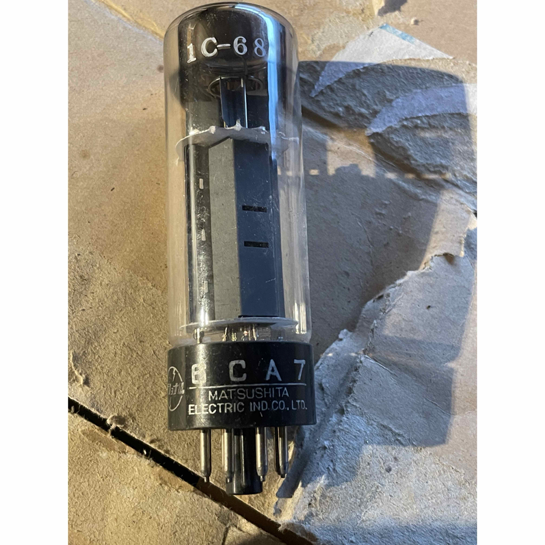 ナショナル 真空管 6CA7 アンプ EL34 通信 レトロ