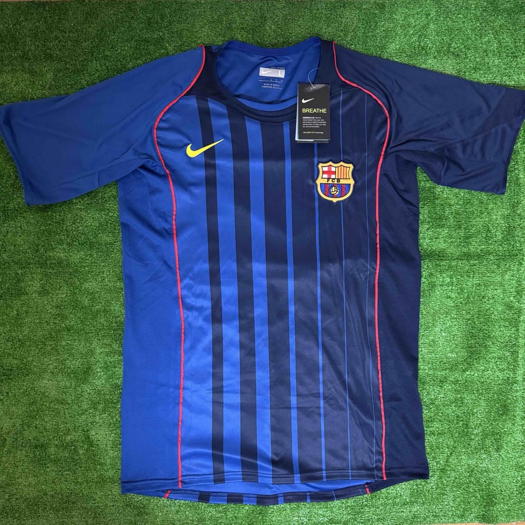 バルセロナ 03/04 #10 ロナウジーニョ 長袖 ユニフォーム Amazon.co.jp