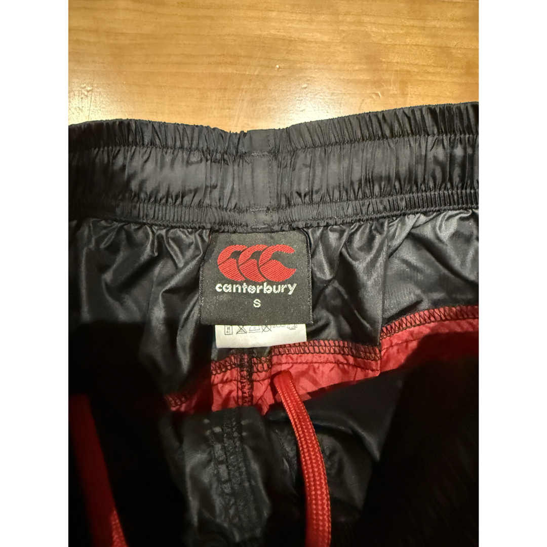 canterbury ウォームアップパンツ 黒 赤 【公式通販】