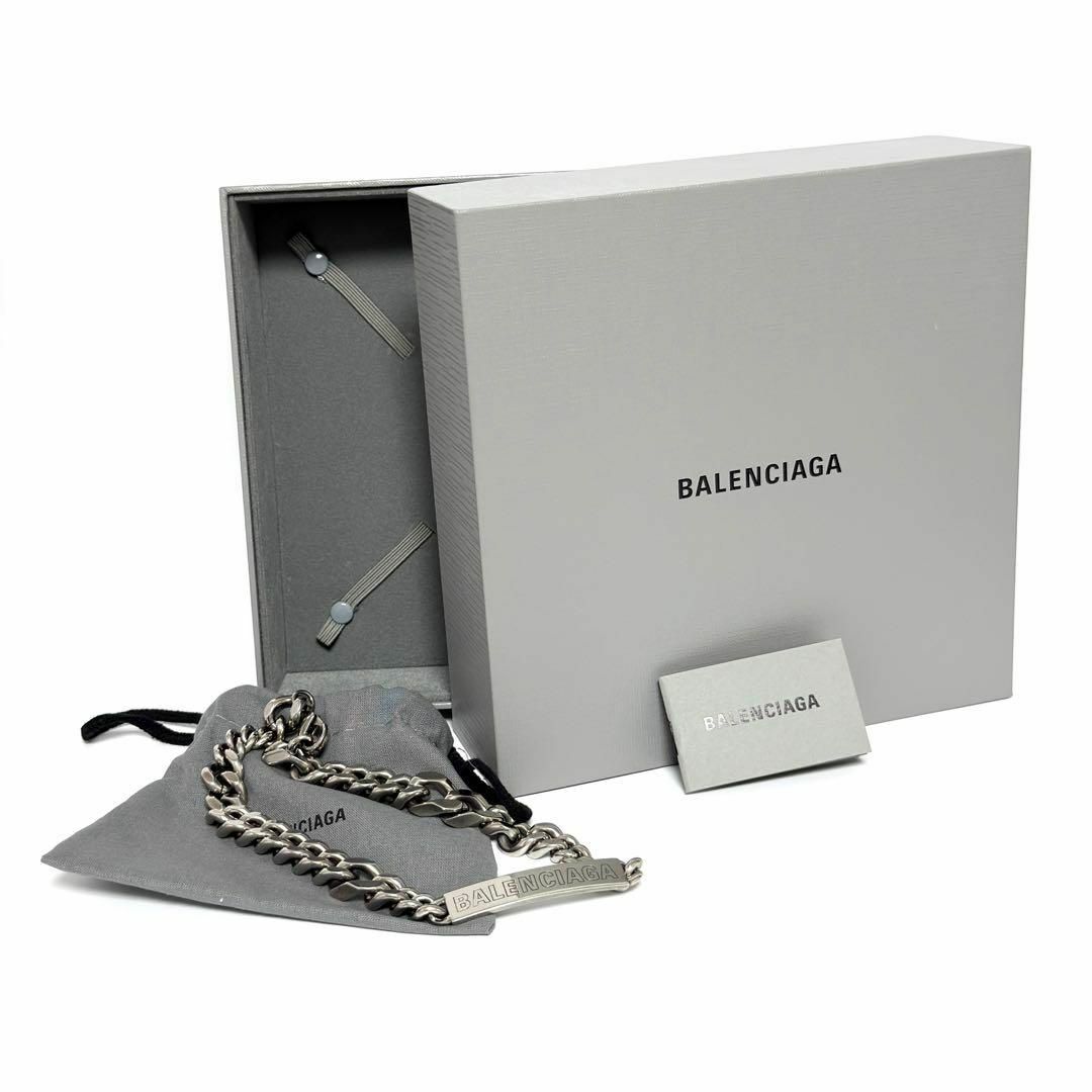 BALENCIAGA - 【新品同様】バレンシアガ メンズ Plate Twist チェーン