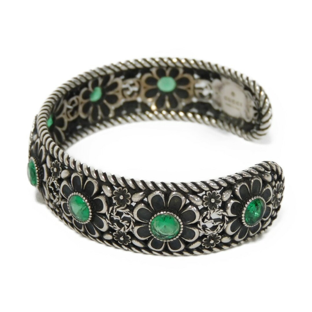 ☆グッチ☆茶型押しバングル