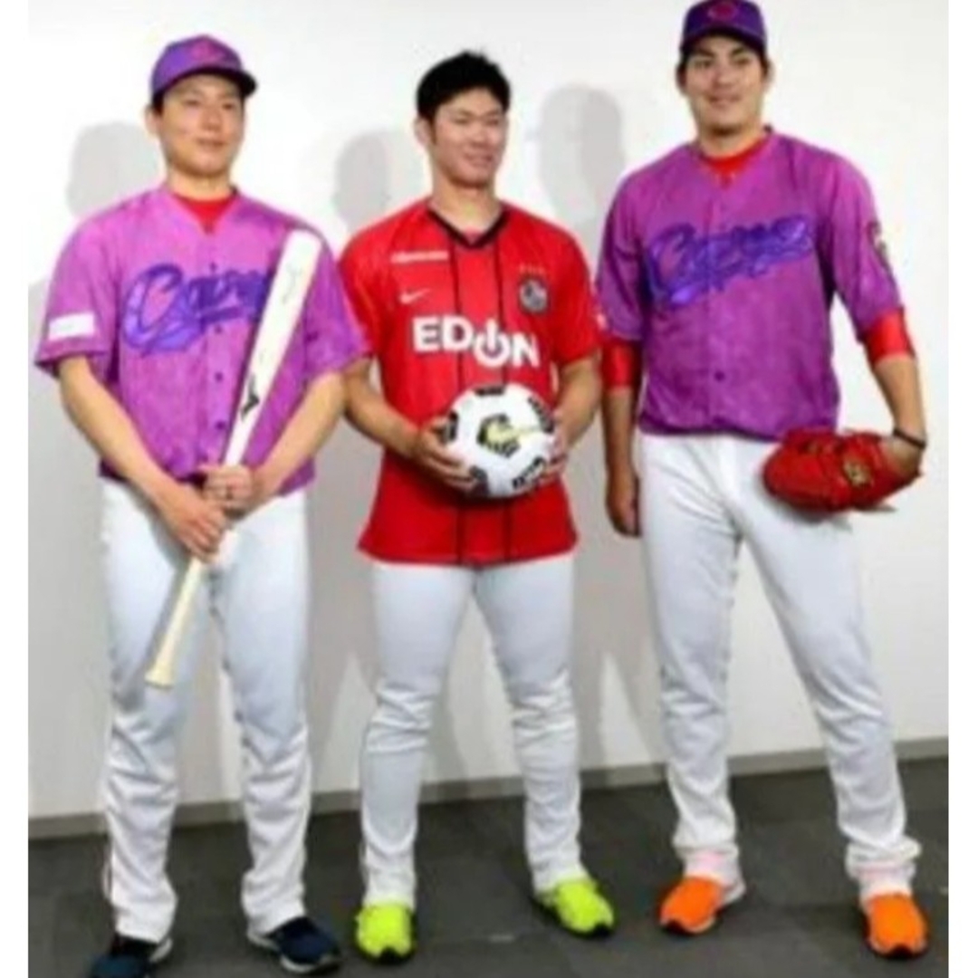 限定3500枚】広島カープ 栗林 サンフレッチ ユニフォーム ミズノ M