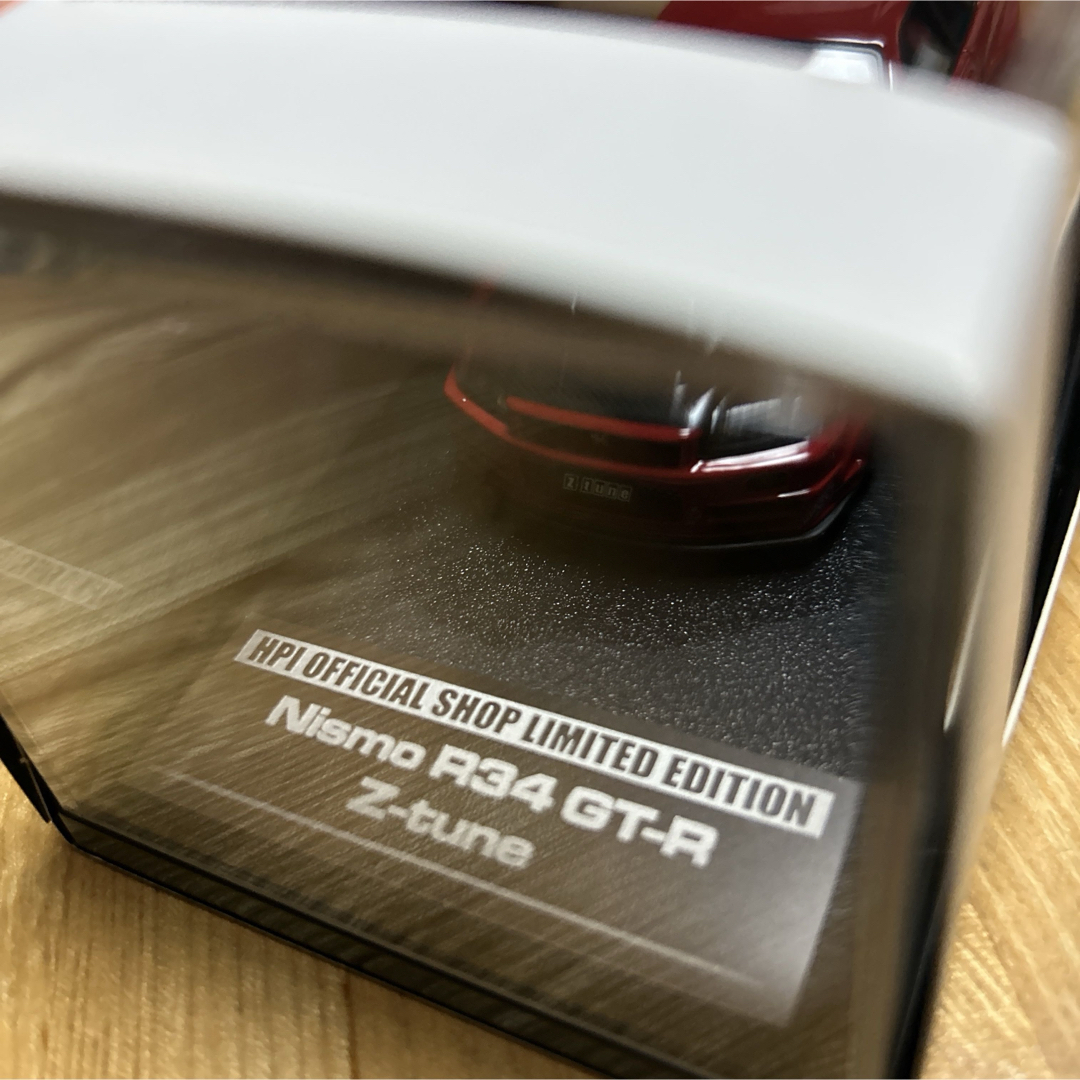 HPI 1/43 ニスモ R34 GT-R Z-tune レッドオフィシャル限定の通販 by