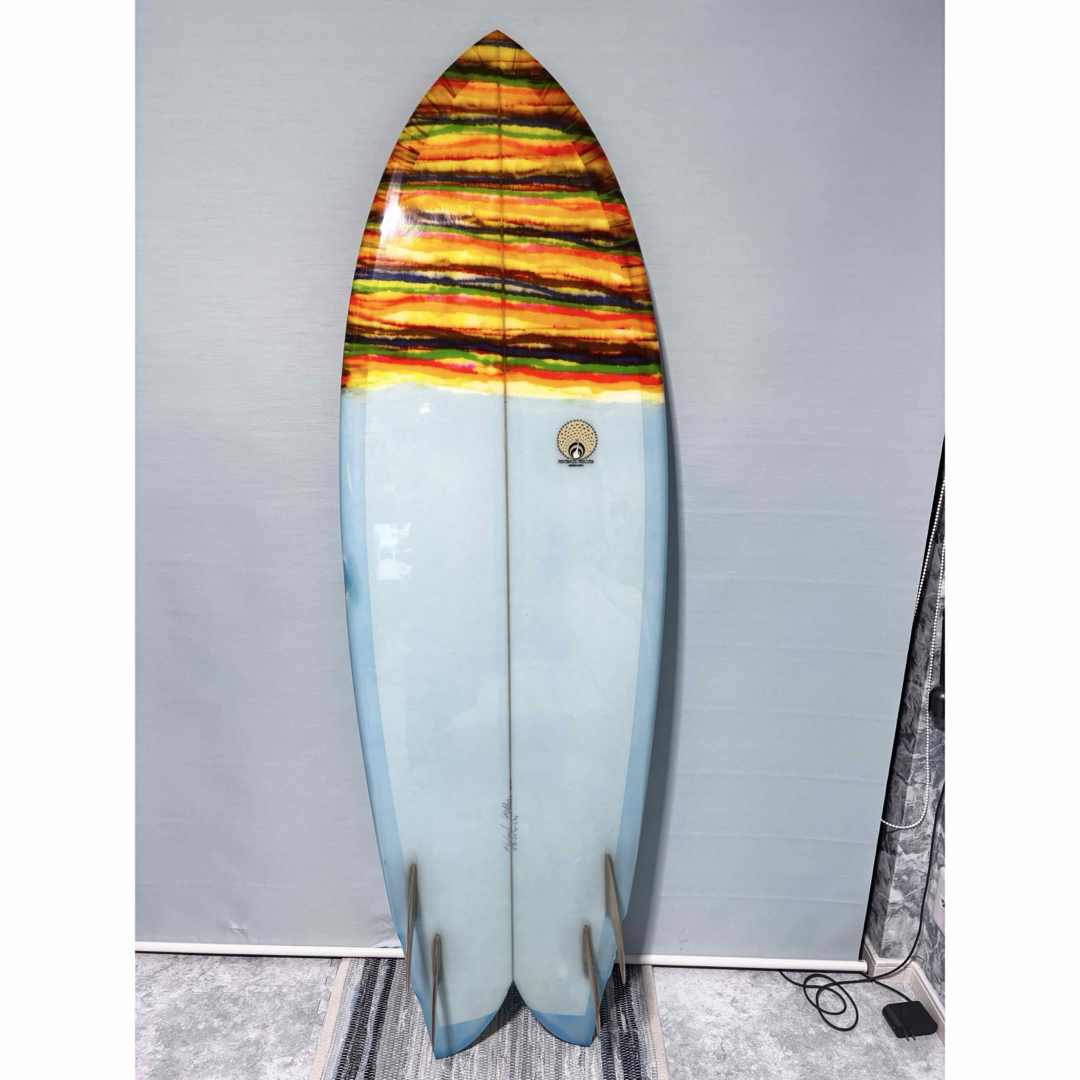 美品マイケルミラー クワッドフィッシュサーフボード5.8の通販 by ETS